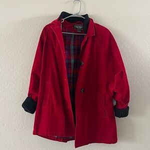 Red Vintage Winter Coat